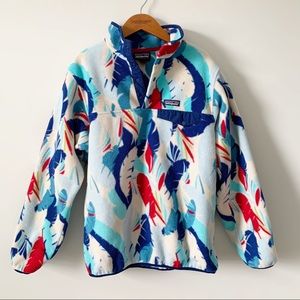 Patagonia Synchilla Fleece Feather Dance Pullover